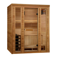 Golden Designs Andermatt 3 Person Traditional Sauna