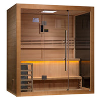 Golden Designs Forssa 3-4 Person Traditional Sauna