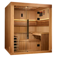 Golden Designs Osla 6 Person Traditional Sauna