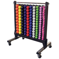 Body-Solid GDR500-PACK Commercial Vinyl Dumbbell Package