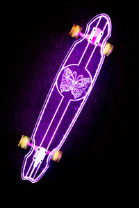 Ghost Boards LED Custom Longboard