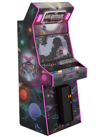 Gravitar Recharged Pro+ arcade machine side and detail view