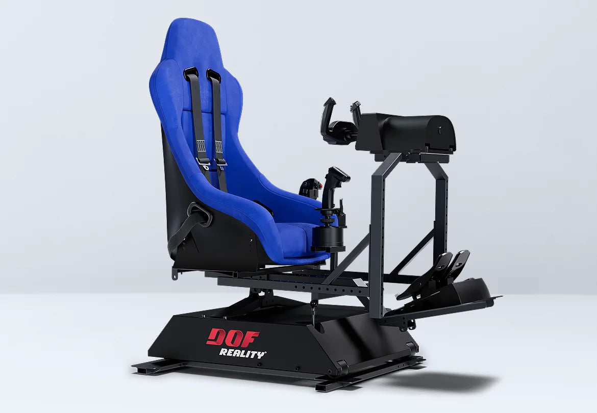 DOF Reality H3 Hero 3-Axis Flight Motion Simulator Platform - front view