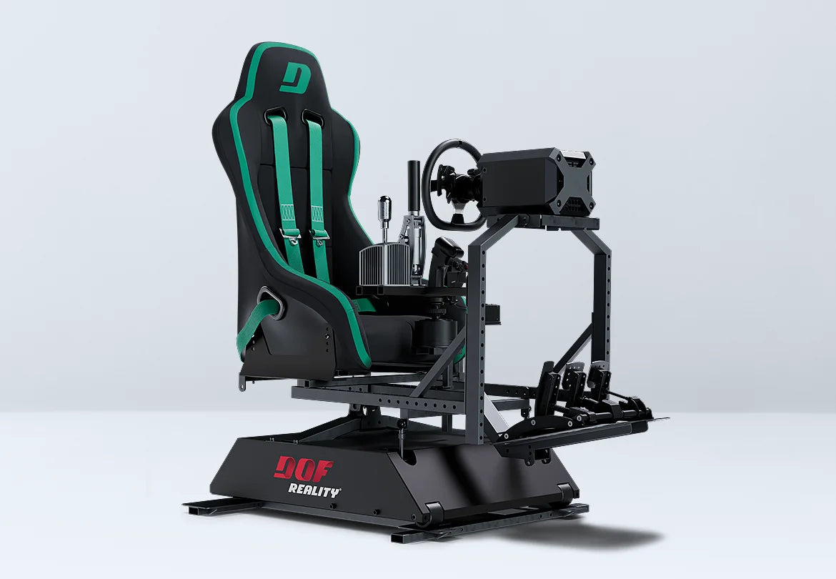 DOF Reality H3 Hero Universal Motion Simulator Platform - 3-Axis front view