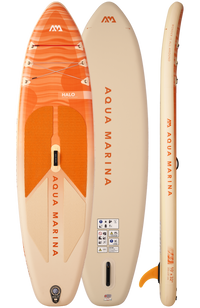 Aqua Marina Halo Lightweight Paddleboard - SUP with Paddle and PicoPack™ Backpack
