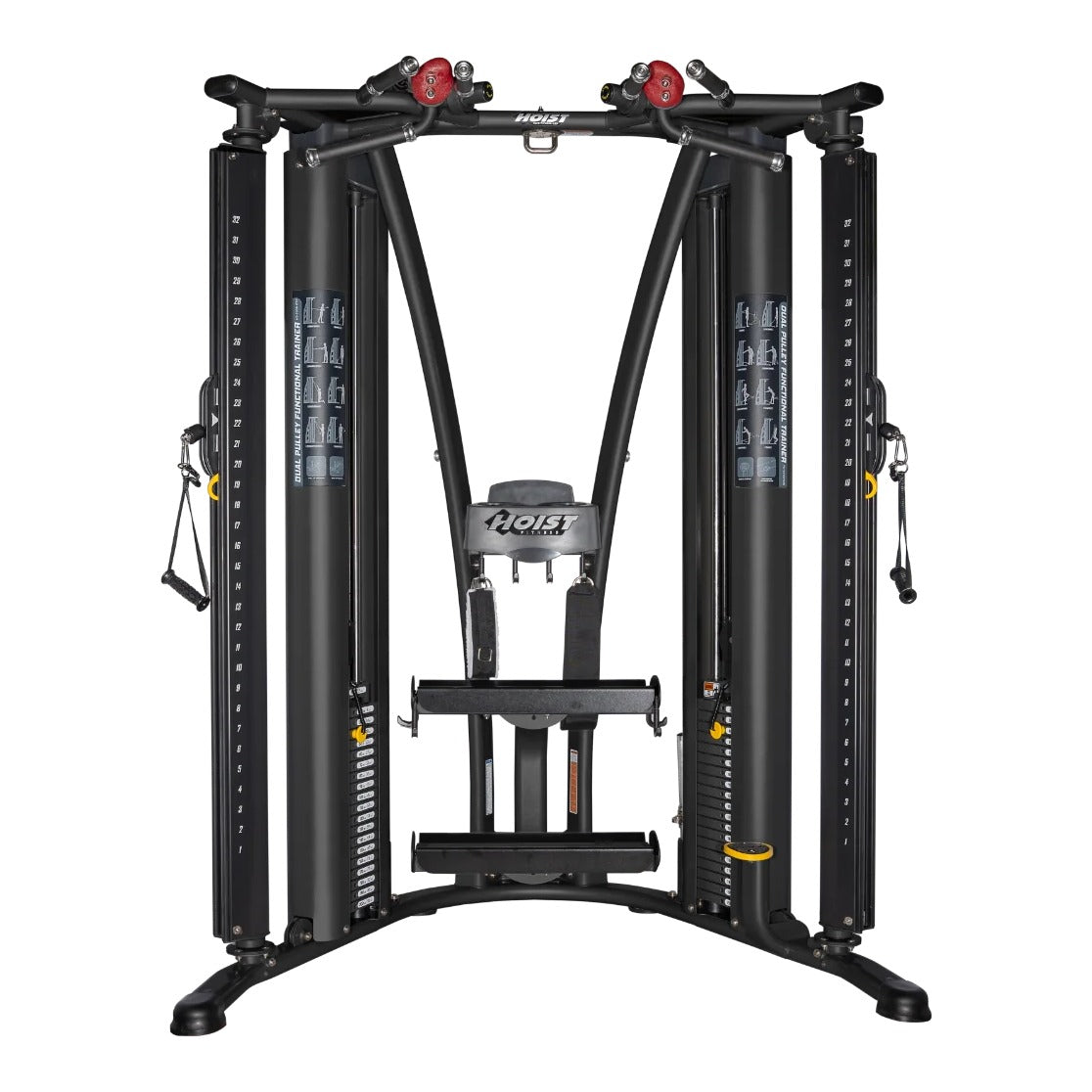HOIST HD-3000 Dual Pulley Functional Trainer - Corner Design
