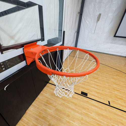 HyperJam wall mount basketball hoop detail view