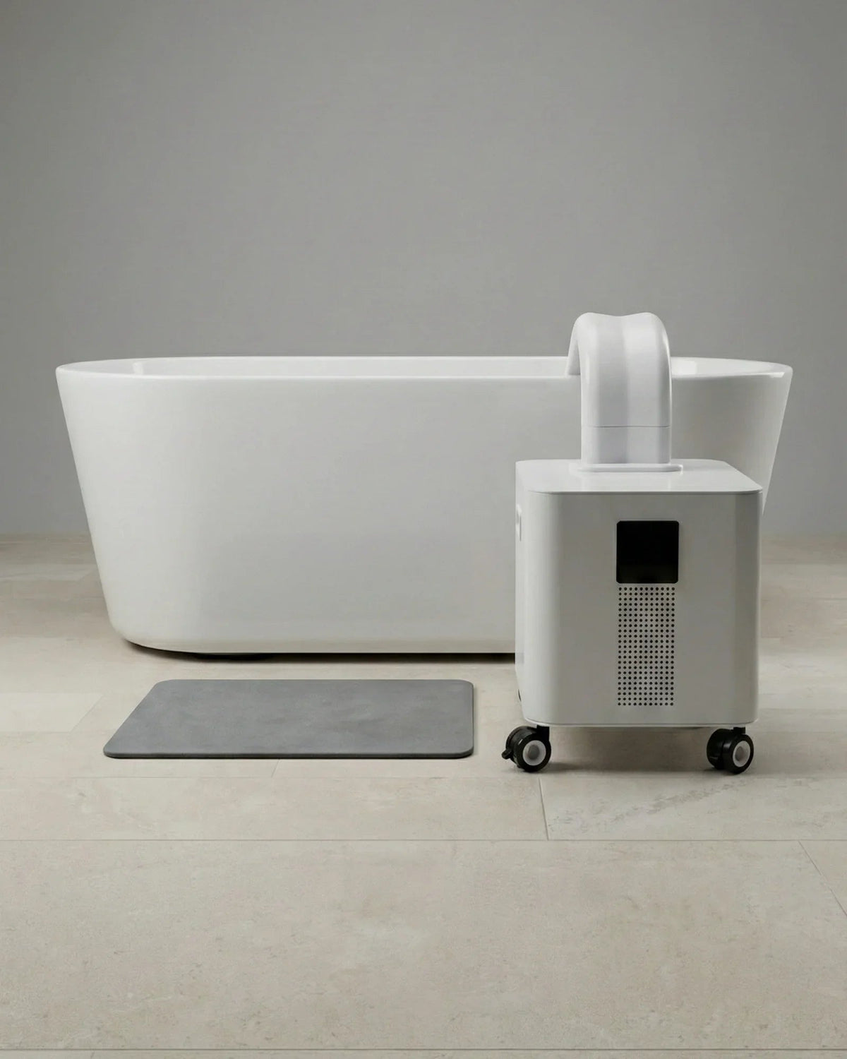 HomePlunge Bella cold plunge chiller - studio hero shot