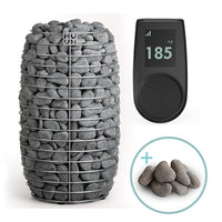 HUUM HIVE Mini Sauna Heater Package with UKU Local Black control unit