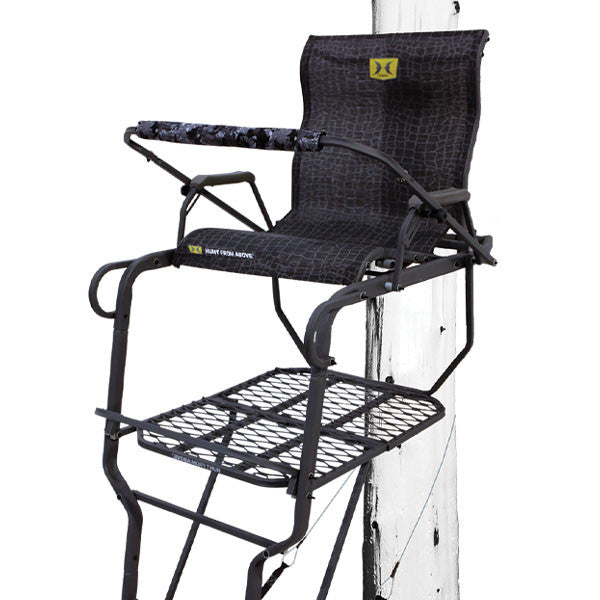 Hawk 21' Sasquatch 1.5-Man Ladderstand - full view
