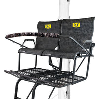Hawk 18' Sasquatch 2-Man Ladder Stand full view