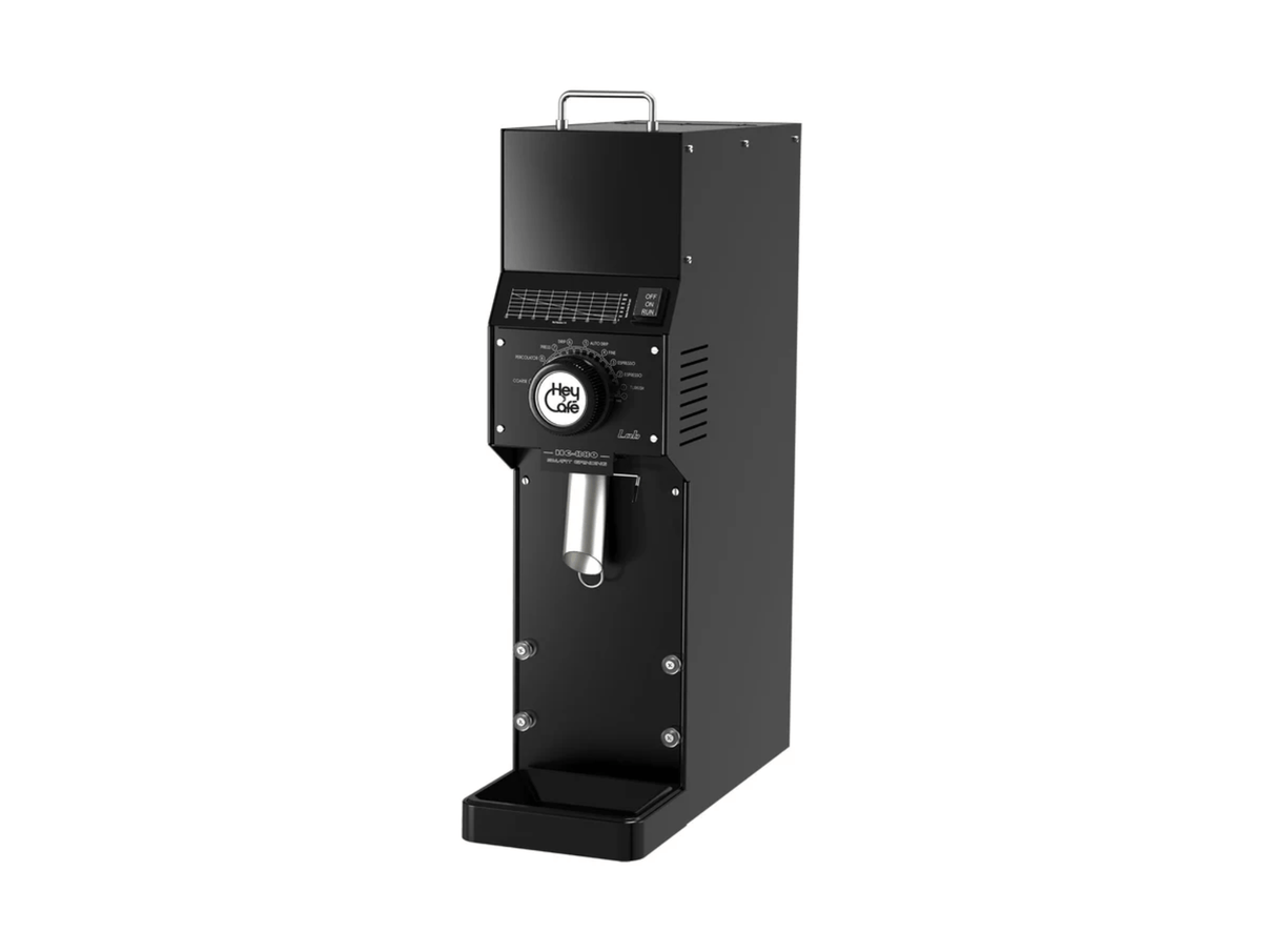 HeyCafe HC-880 LAB Coffee Grinder - 84mm Hardened Steel Flat Burr Grinder