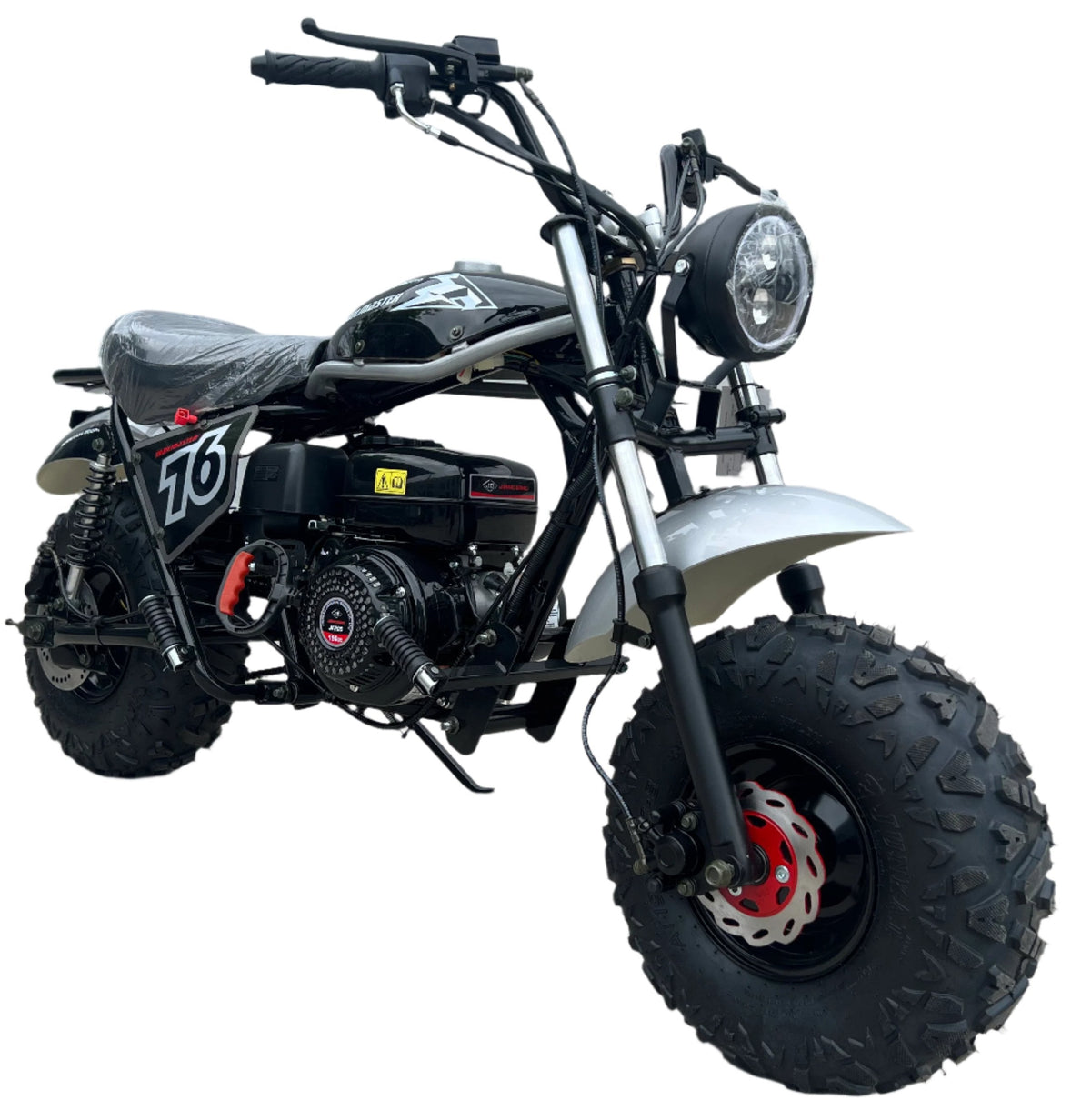 TrailMaster Hurricane 200X PRO Mini Bike full side view
