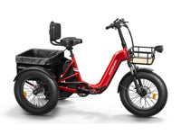 Puckipuppy Husky Electric Trike - 750W Motor, 60-Mile Range, 500 lb Capacity