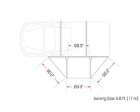 Ironman 4x4 DeltaWing 180° Vehicle Awning