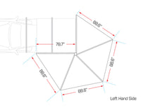 Ironman 4x4 DeltaWing 270° Vehicle Awning