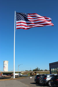 Cone-Tapered Steel Flagpole 90’–150’