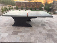 Stone Age Cantilever Outdoor Concrete Ping Pong Table