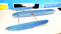 Oxidean Marine SCORPION Quasar RTR Carbon Fiber Rigger RC Boat - hero shot