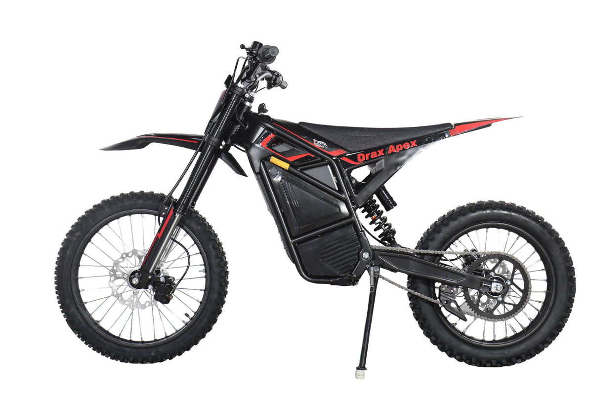 X-PRO Drax Apex Electric Dirt Bike handlebar and LCD display
