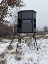 Greylight Daybreak 2026 hunting blind exterior view - insulated aluminum panel construction