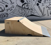 Keen Ramps Quarter Pipe - 18"x3'