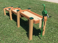Kids' Station Outdoor Water Works Sand/Water Trough with Pump
