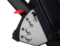 Inflight Fitness Multi Press selectorized upper body machine - full view