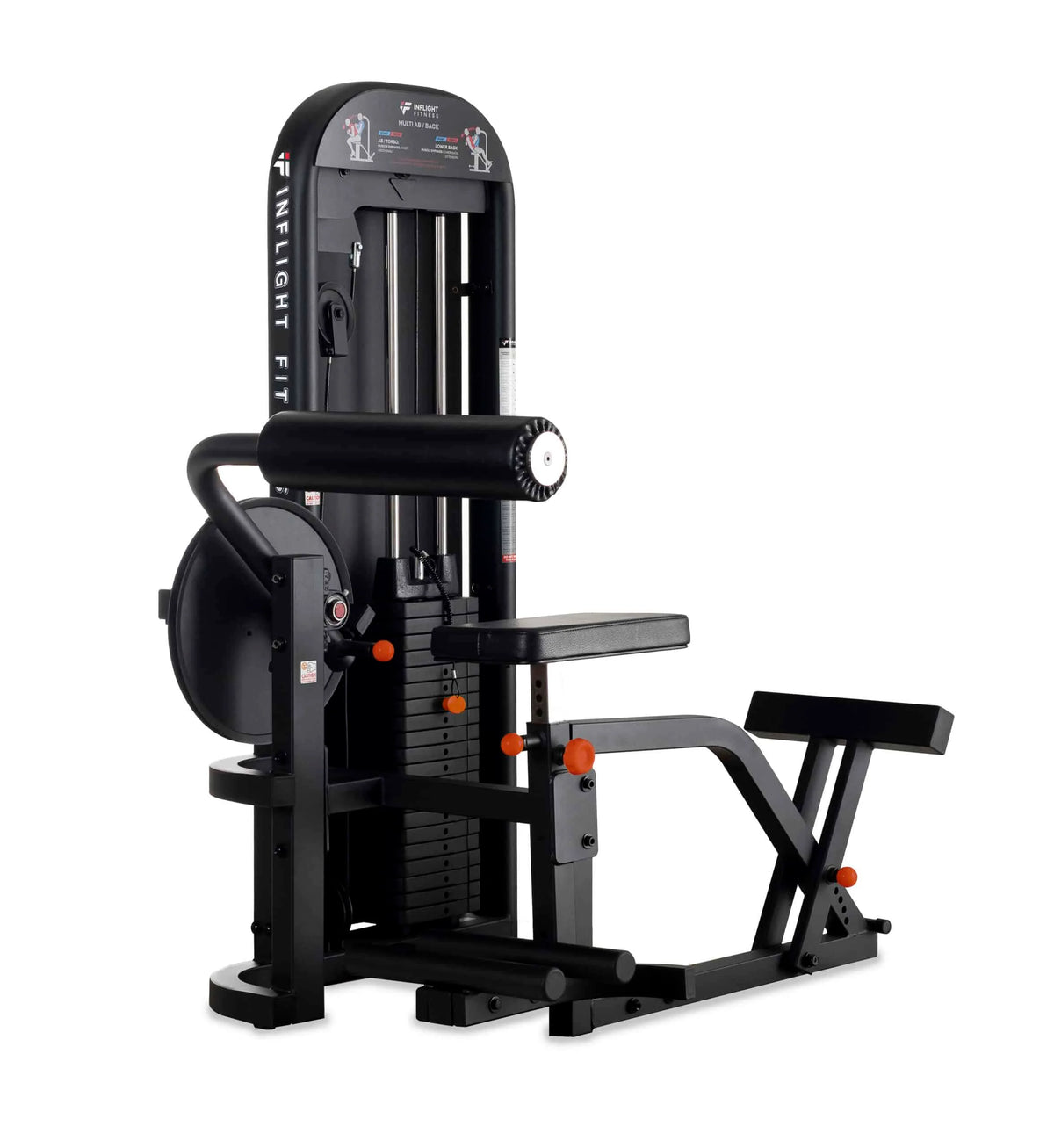 Inflight Fitness Multi Ab / Back Machine - front angle view