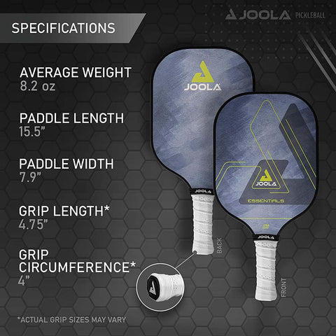 Image of Joola Essentials Two Pickleball Paddles Starter Set