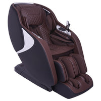 Kyota Joubu M880 4D Massage Chair in Black/Dark Brown - Hero Front View