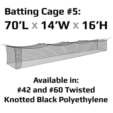 Image of Jugs 15,680ft³ XL Batting Cage Kit #5