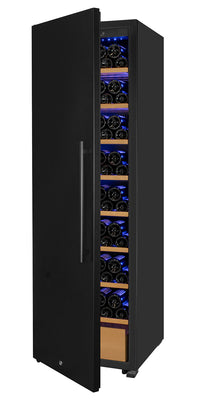 Allavino Wine Vault with Solid Black Door