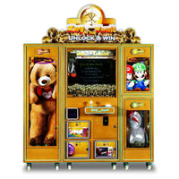 Pipeline Games Key to the Vault Deluxe Arcade Cabinet Claw Machine