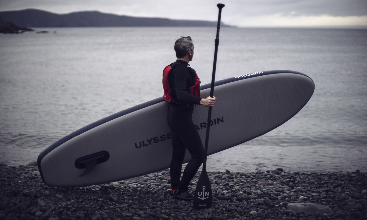 Ulysse Nardin x Beau Lake Limited Edition iSUP inflatable stand-up paddleboard - main hero view