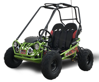 TrailMaster MINI XRX+ Kids Go Kart 5.5hp Gas Engine with Electric Start and Remote Kill - full view