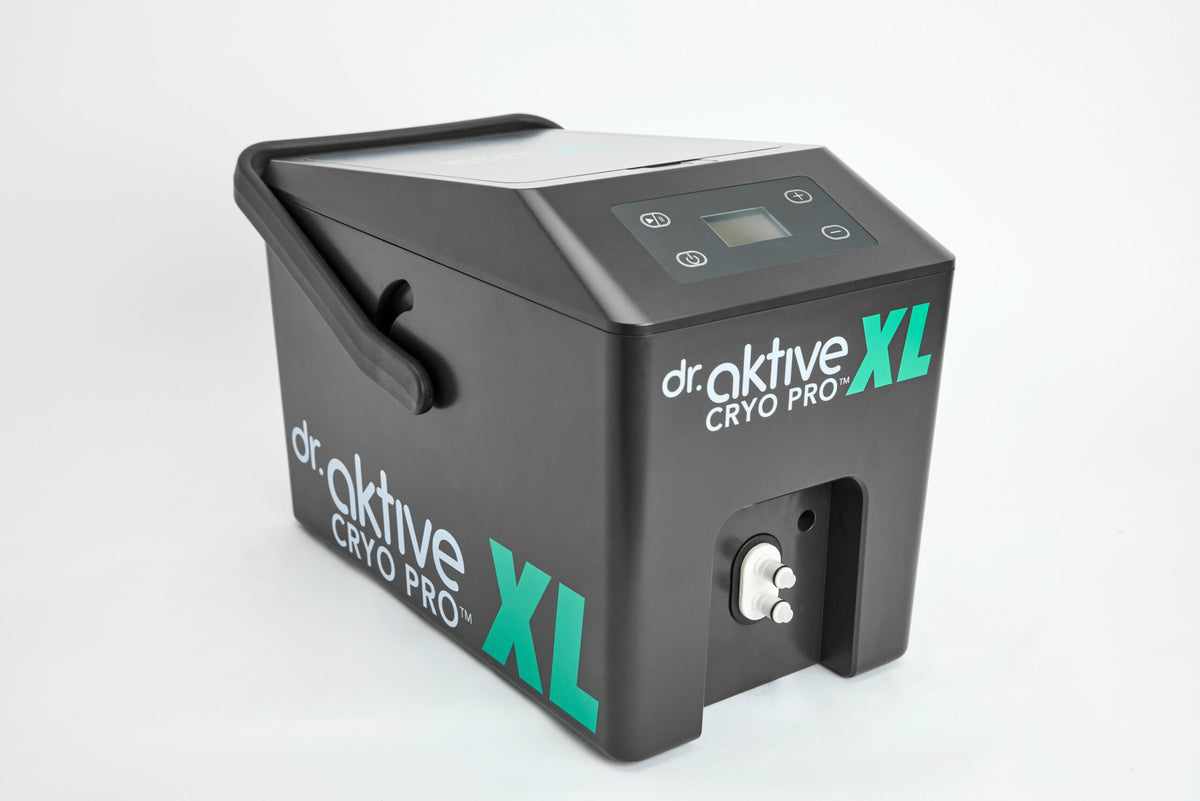 Dr. Aktive Cryo Pro XL Control Unit - front view with dual hose connections