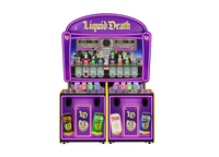 Alan-1 Liquid Death Deluxe arcade cabinet - front view for model comparison