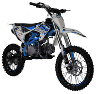 TrailMaster LK125 Pro Series 125cc Dirt Bike - full side view showing motocross styling