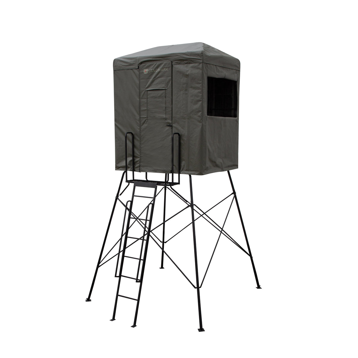 Rivers Edge Landmark 550 Tower and Shooting House Combo - full view