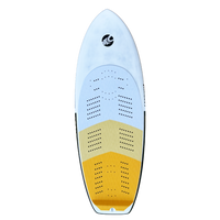 2026 Cabrinha Logic foil board deck view showing angle adjustable inserts