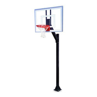 Legacy™ Fixed-Height In-Ground Bolt-Down Basketball Hoop by First Team