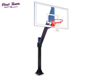 Legend™ Fixed-Height Bolt-Down In-Ground Basketball Hoop by First Team