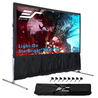 Elite Screens Light-On StarBright CLR® 16 Series Projector Screen