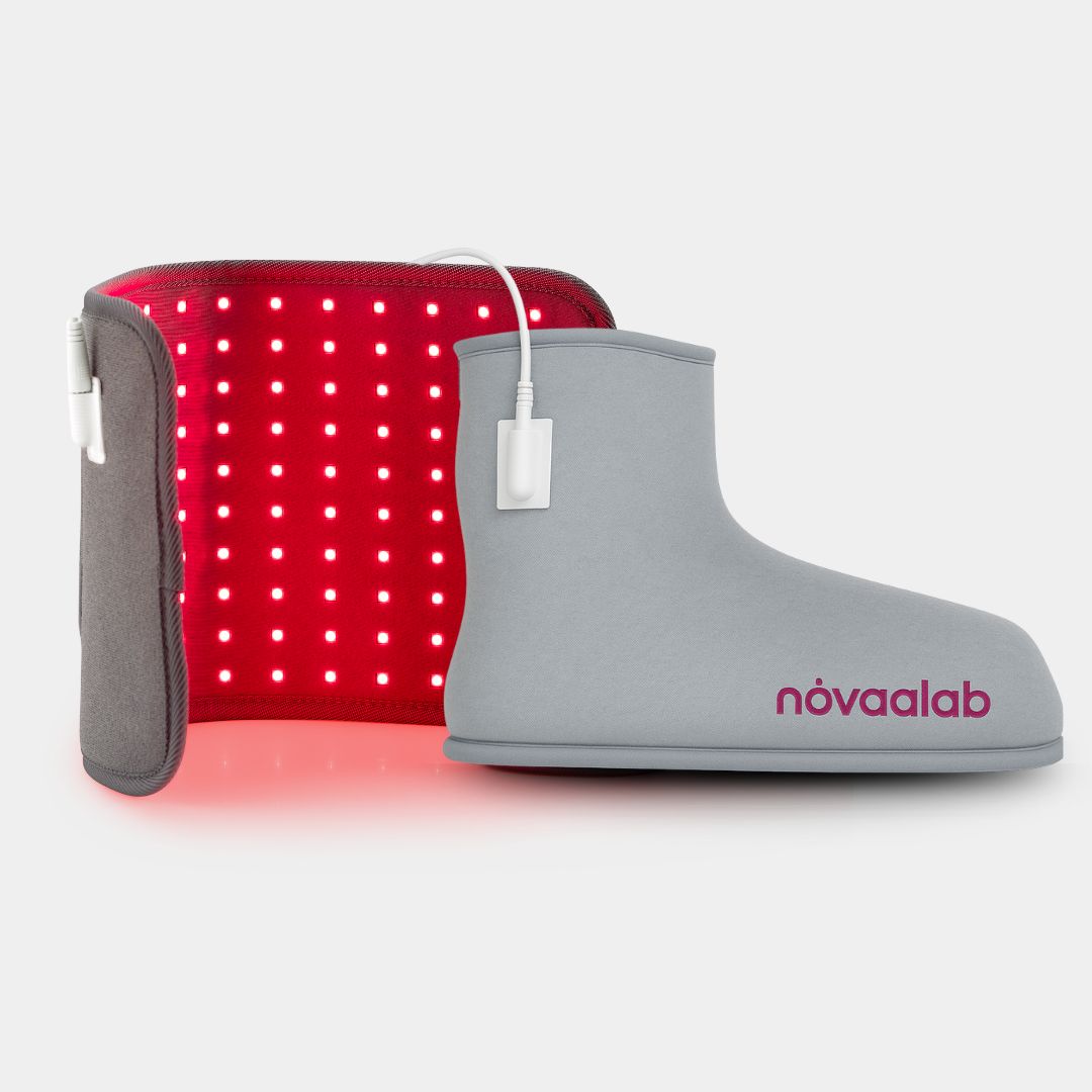 Novaalab Joint Comfort Set - Novaa Light Pad and Light Boot together