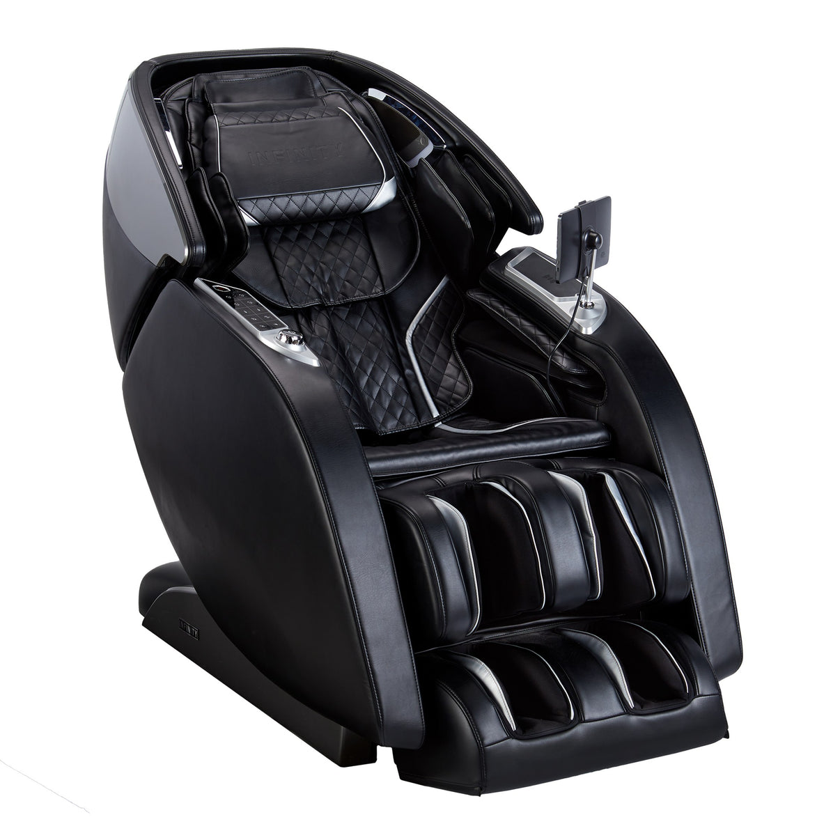 Infinity Luminary Syner-D Massage Chair in Black - Hero View