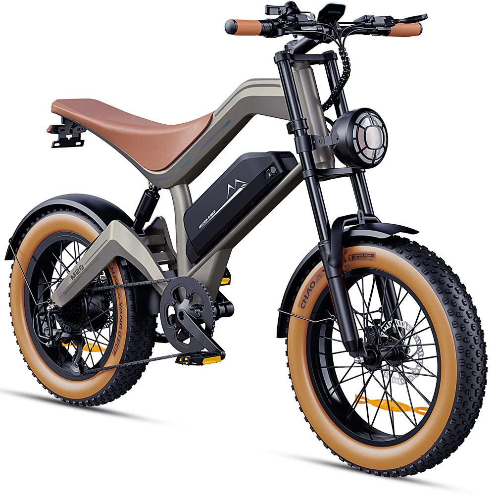 Zonveer M20 All-Terrain Long-Range Electric Bike - Main Hero Shot