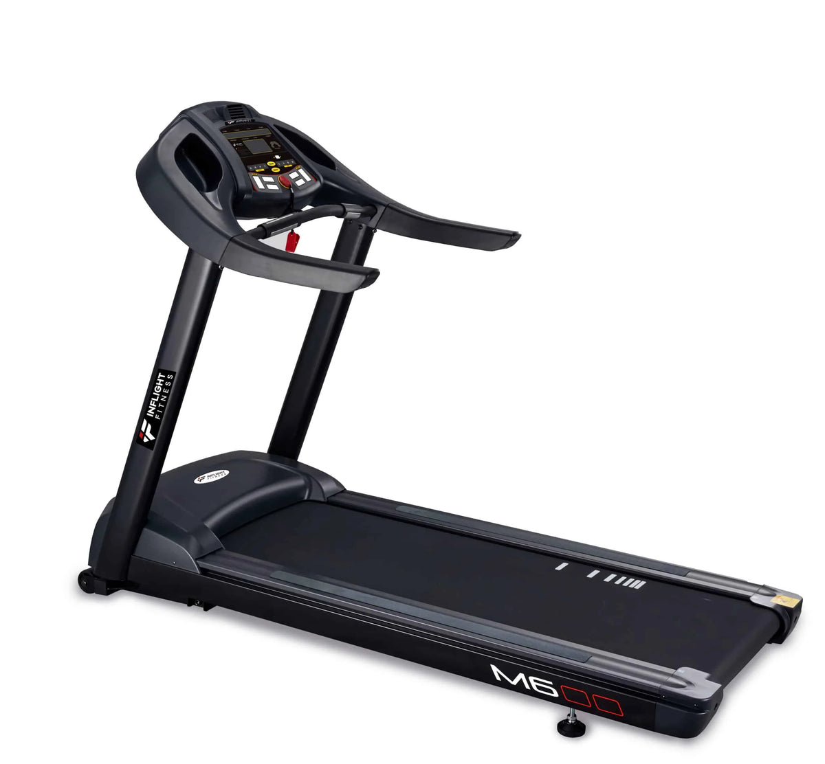 Inflight Fitness M6 Treadmill full view - commercial light-commercial frame