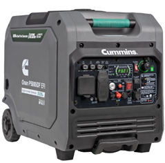 Cummins Onan P5000iDF EFI Dual-Fuel Inverter Generator front hero view