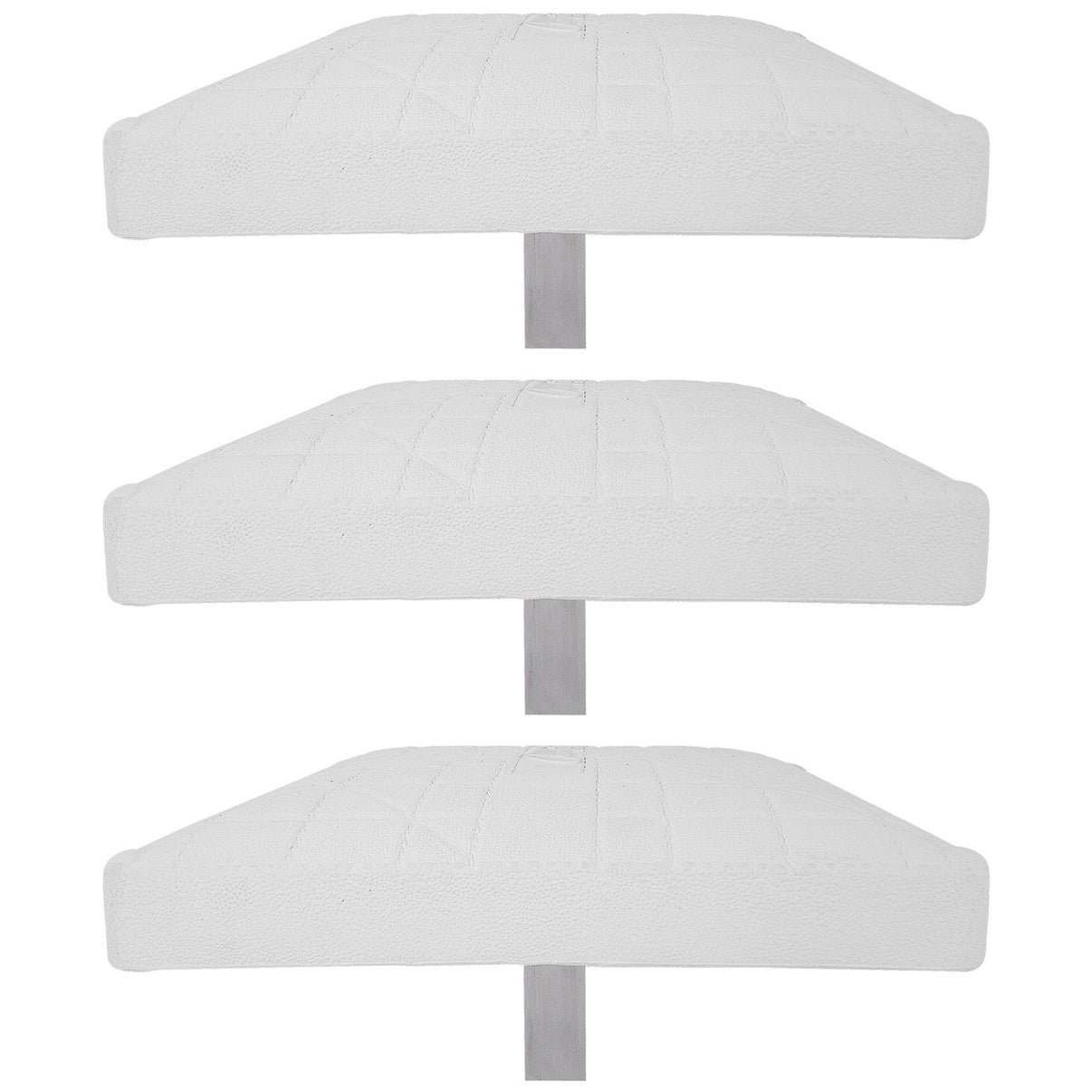 Champion Sports Bolco Style Major League Base Set - Set of 3 All-Rubber 15x15x3 Inch Bases
